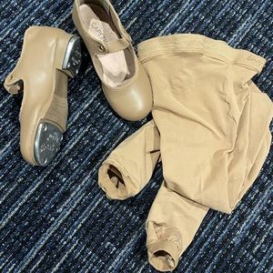 Dance ballet shoes / tights